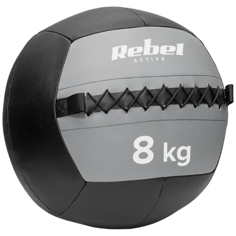 Piłka lekarska do ćwiczeń 8 kg REBEL ACTIVE