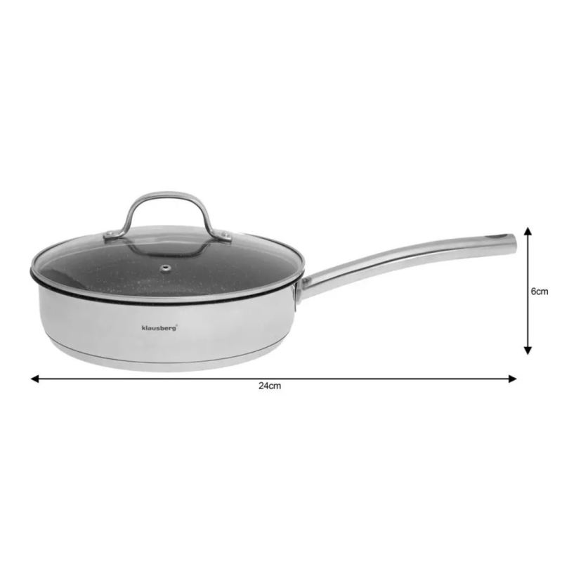 ZESTAW GARNKÓW 9 ELEM.KLAUSBERG KB-7215 STAL 18/10 - obrazek 4