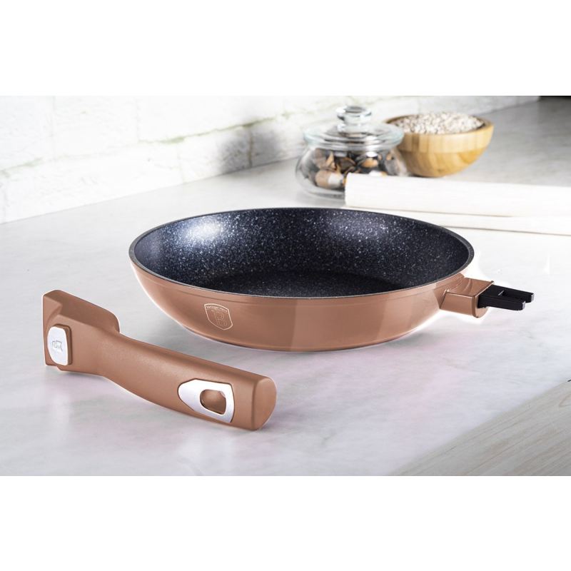 ZESTAW GARNKÓW GRANITOWYCH BERLINGER HAUS BH-7051 ROSE GOLD - obrazek 4