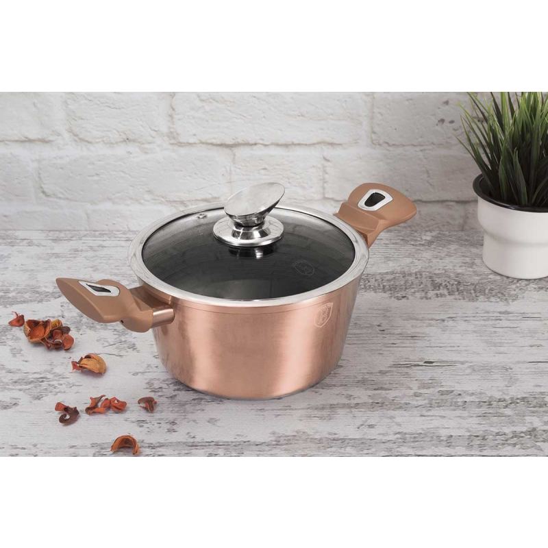 ZESTAW GARNKÓW I PATELNI BERLINGERHAUS BH-7047 ROSE GOLD - obrazek 4