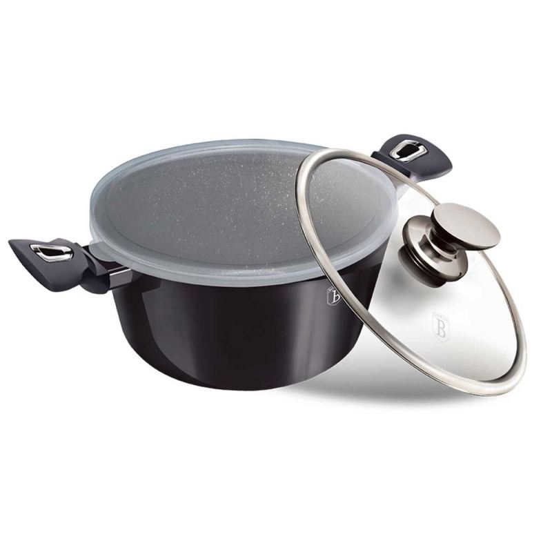 ZESTAW GARNKÓW I PATELNI BERLINGER HAUS BH-7052 CARBON PRO - obrazek 5