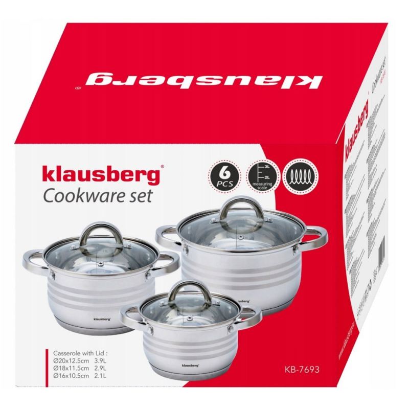 ZESTAW GARNKÓW 6 ELEMENTÓW KLAUSBERG KB-7693 - obrazek 6