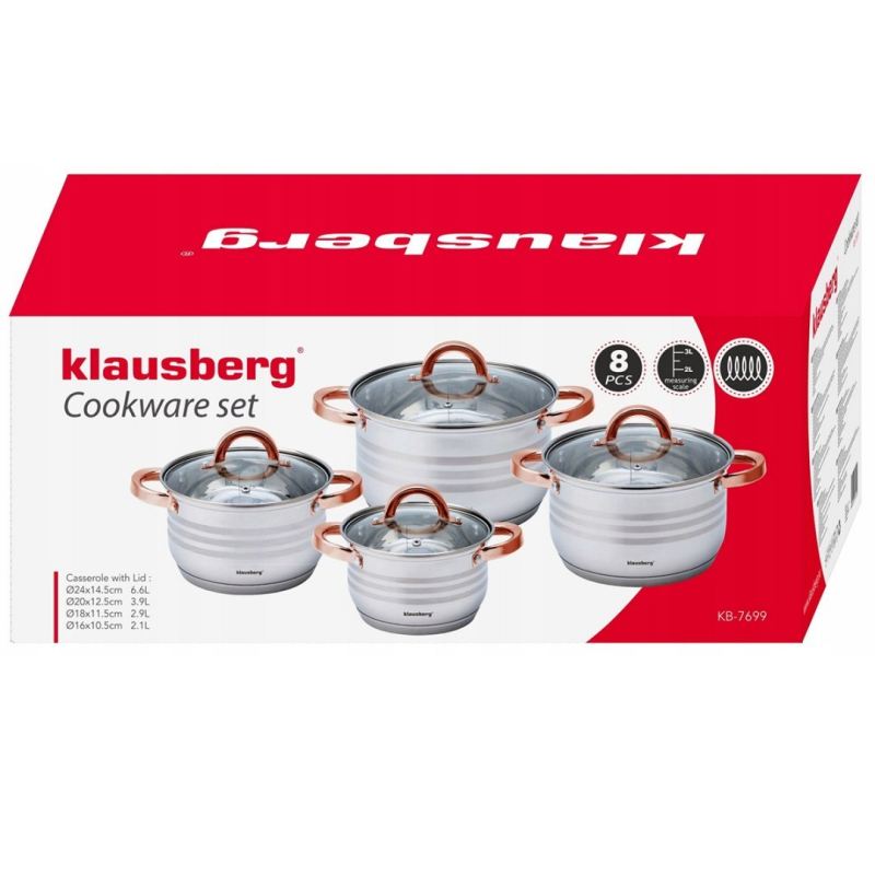 ZESTAW GARNKÓW 8 ELEMENTÓW KLAUSBERG KB-7699 - obrazek 7