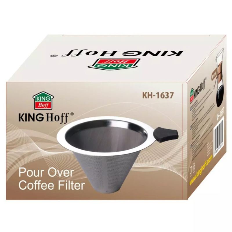 ZAPARZACZ FILTR STALOWY DO KAWY KINGHOFF KH-1637 - obrazek 5