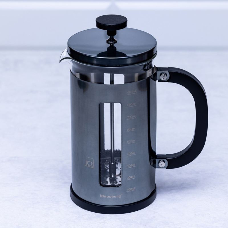 ZAPARZACZ TŁOKOWY DO KAWY/HERBATY 1000ml KLAUSBERG KB-7704 - obrazek 3