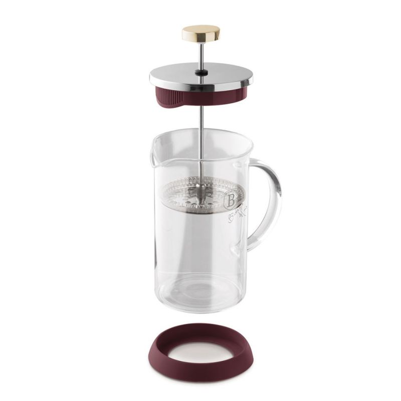 ZAPARZACZ TŁOKOWY DO KAWY HERBATY 800ml BERLINGER HAUS BH-8585 LEONARDO - obrazek 7