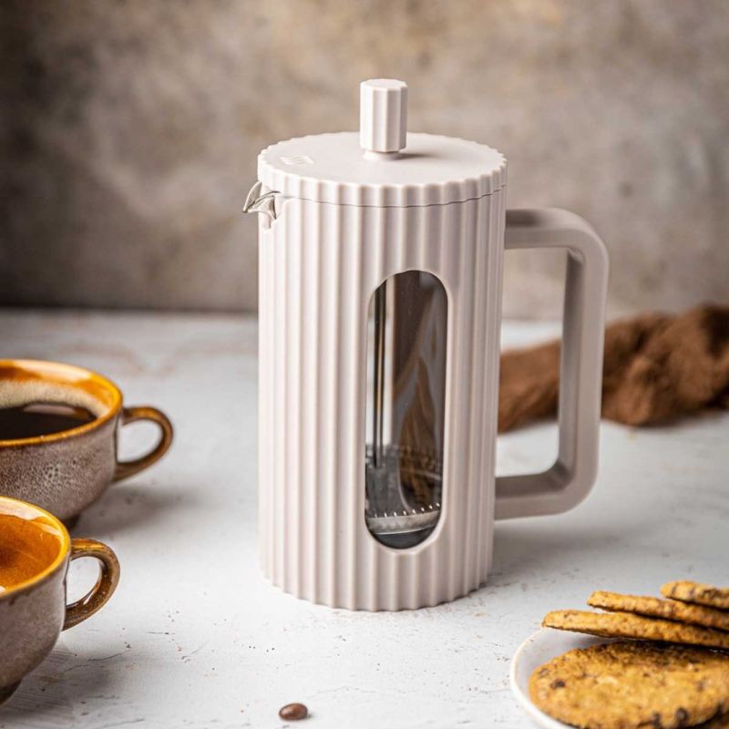 ZAPARZACZ TŁOKOWY DO KAWY/HERBATY 1000ml KLAUSBERG KB-7754 RÓŻOWY - obrazek 2