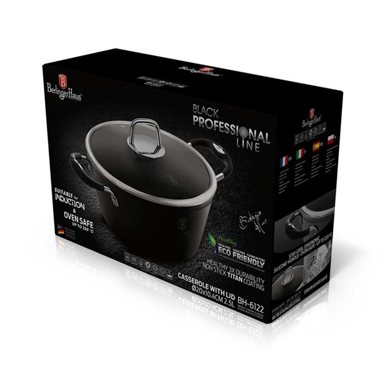 GARNEK GRANITOWY 20cm BERLINGERHAUS BH-6122 - obrazek 4