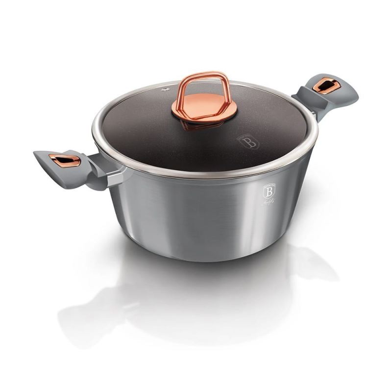 GARNEK GRANITOWY 24cm BERLINGER HAUS BH-6012 MOONLIGHT - obrazek 2
