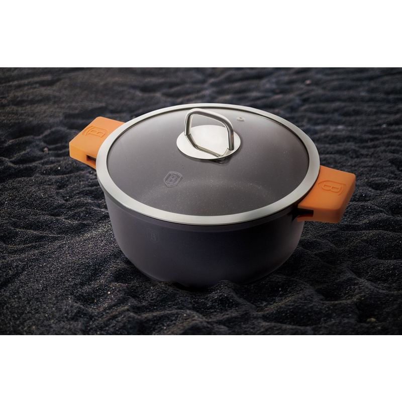 GARNEK GRANIT DIAMOND 28cm 6l BERLINGER HAUS BH-1096 - obrazek 4