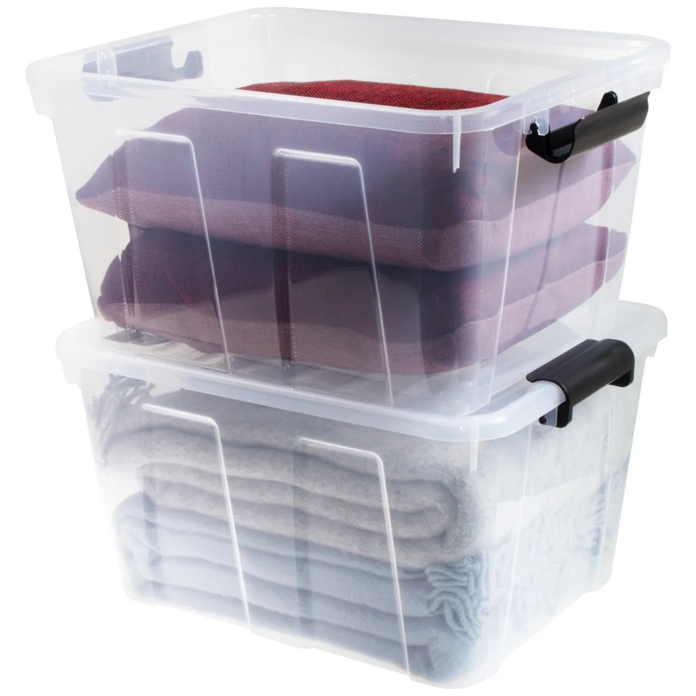 Pojemnik z pokrywą Plast Team Home Box 30L - obrazek 4
