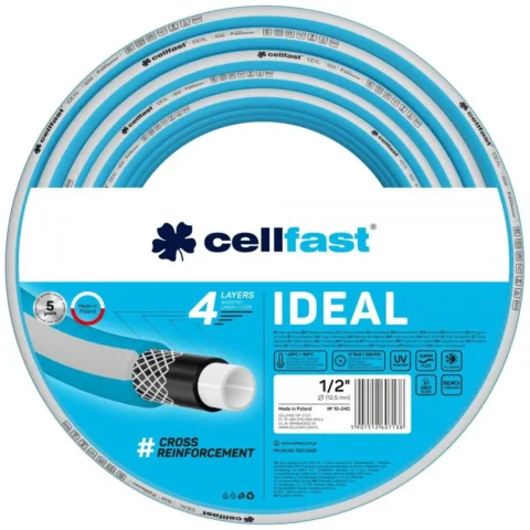 Wąż ogrodowy Cellfast IDEAL 1/2" 30m