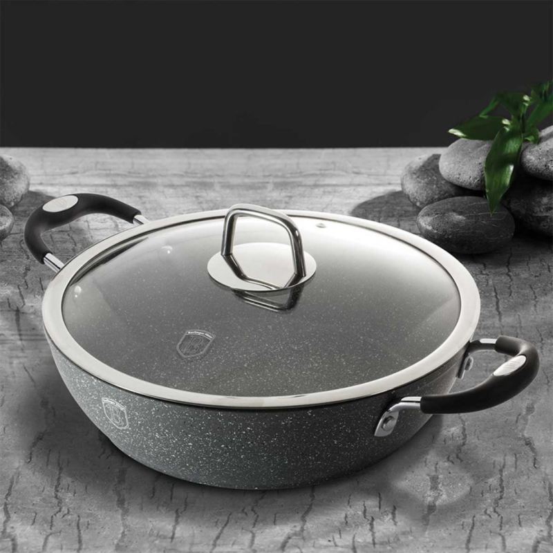 GARNEK GRANITOWY BERLINGER HAUS 28cm BH-1158 STONE TOUCH - obrazek 4