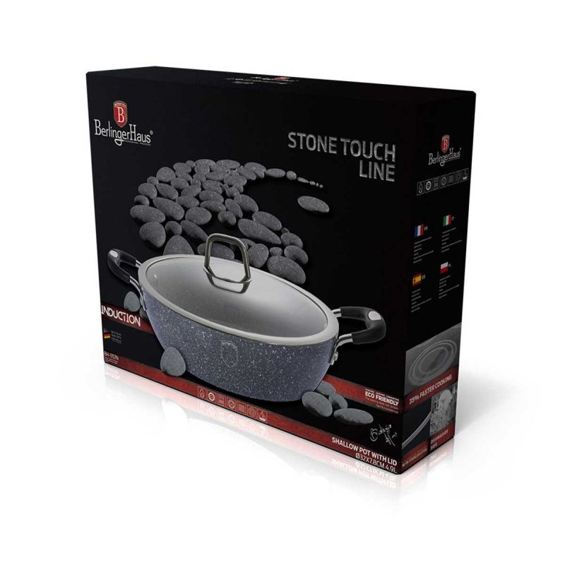GARNEK GRANITOWY BERLINGER HAUS 32cm BH-1157 STONE TOUCH - obrazek 4