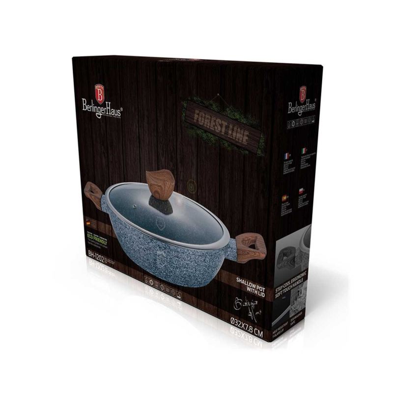 GARNEK GRANITOWY BERLINGER HAUS 32cm BH-1202 FOREST LINE - obrazek 2