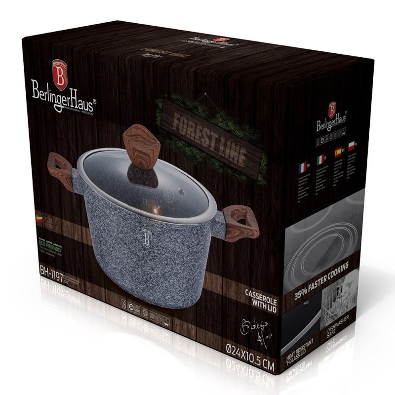 GARNEK GRANITOWY BERLINGERHAUS FOREST LINE 24cm BH-1197 - obrazek 4