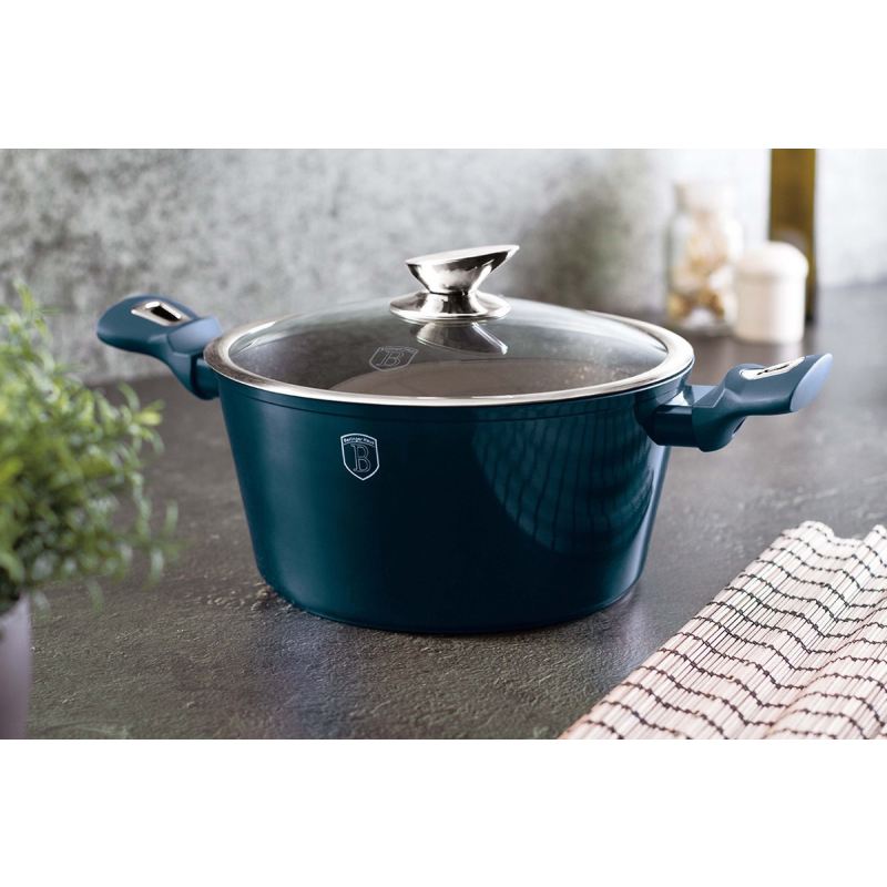 GARNEK GRANITOWY 30cm BERLINGER HAUS BH-7148 AQUAMARINE - obrazek 5