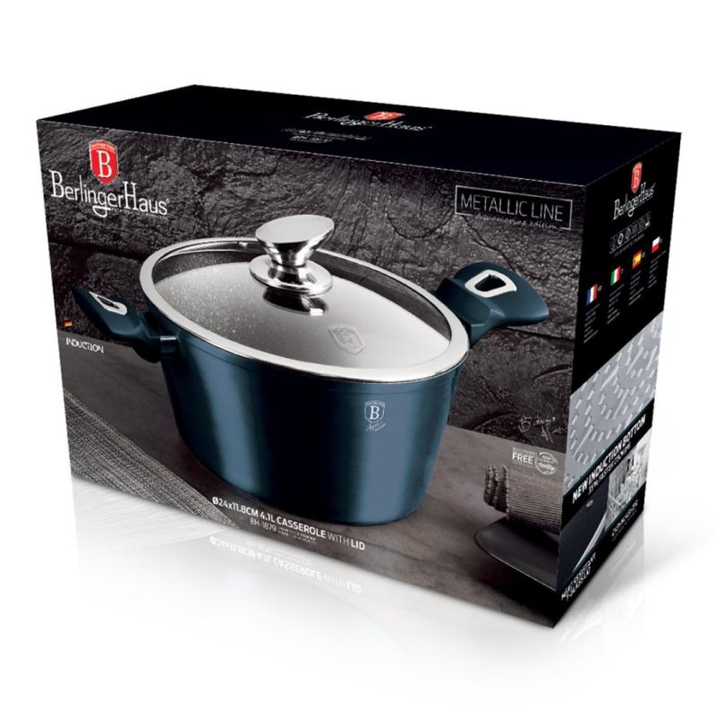 GARNEK GRANITOWY 30cm BERLINGER HAUS BH-7148 AQUAMARINE - obrazek 9