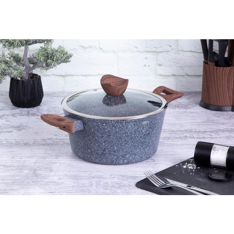 GARNEK GRANITOWY 30cm BERLINGER HAUS BH-7150 FOREST LINE - obrazek 2