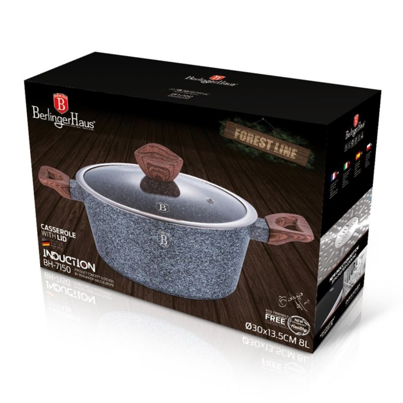 GARNEK GRANITOWY 30cm BERLINGER HAUS BH-7150 FOREST LINE - obrazek 5