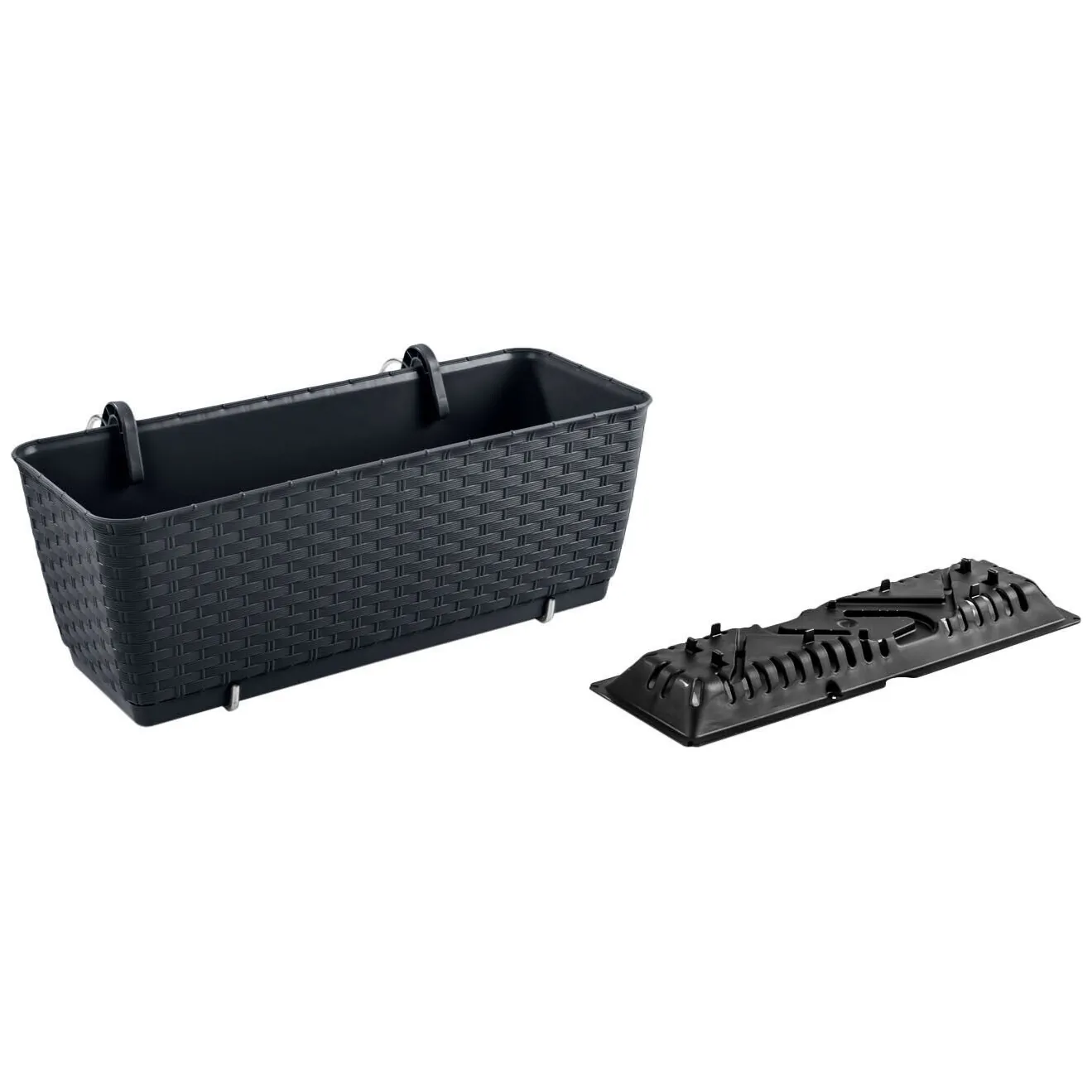 Doniczka rattanowa z hakami Ratolla DRL500PW umbra - obrazek 4