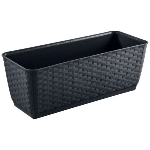 Doniczka rattanowa z hakami Ratolla DRL500PW umbra