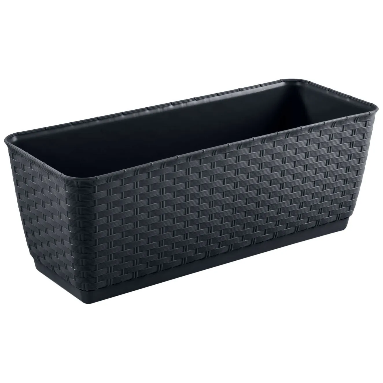 Doniczka rattanowa z hakami Ratolla DRL500PW umbra