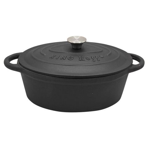 BRYTFANNA ŻELIWNA 29cm 4,5L KINGHOFF KH-1477