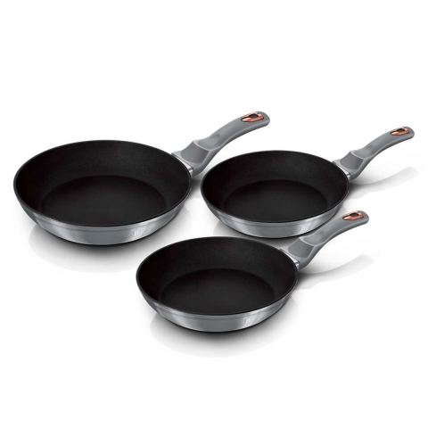 ZESTAW 3 PATELNI 20/24/28CM BERLINGER HAUS BH-6169 MOONLIGHT