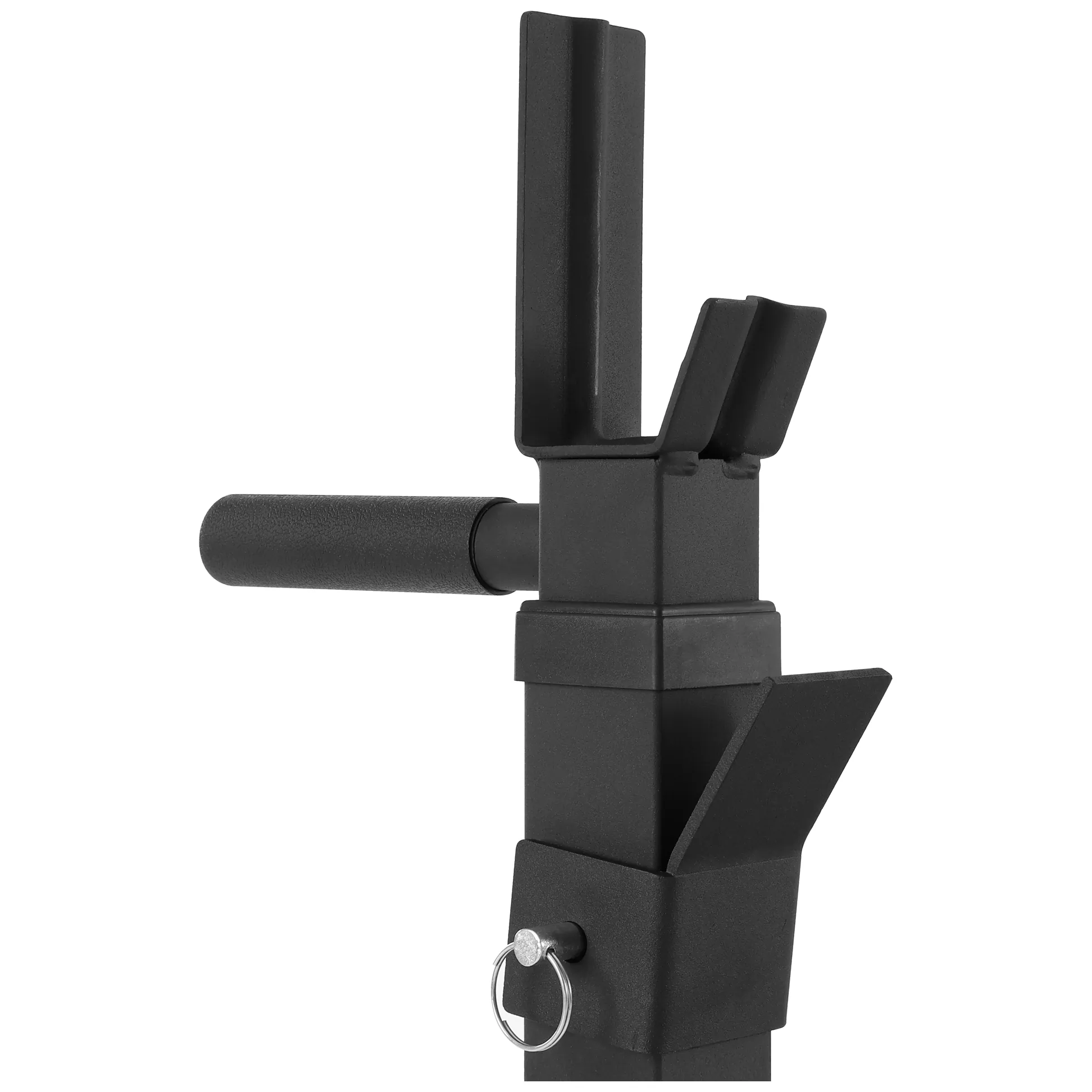 Ławka treningowa prosta regulowana ze stojakami REBEL ACTIVE - obrazek 7