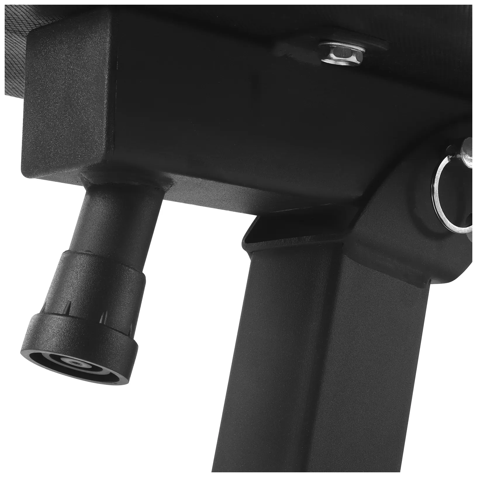 Ławka treningowa prosta regulowana ze stojakami REBEL ACTIVE - obrazek 8