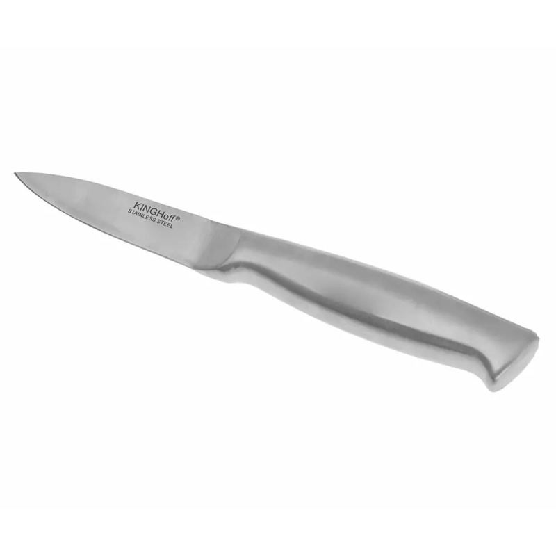 STALOWY NÓŻ DO OBIERANIA KINGHOFF KH-3431 8,5cm - obrazek 2