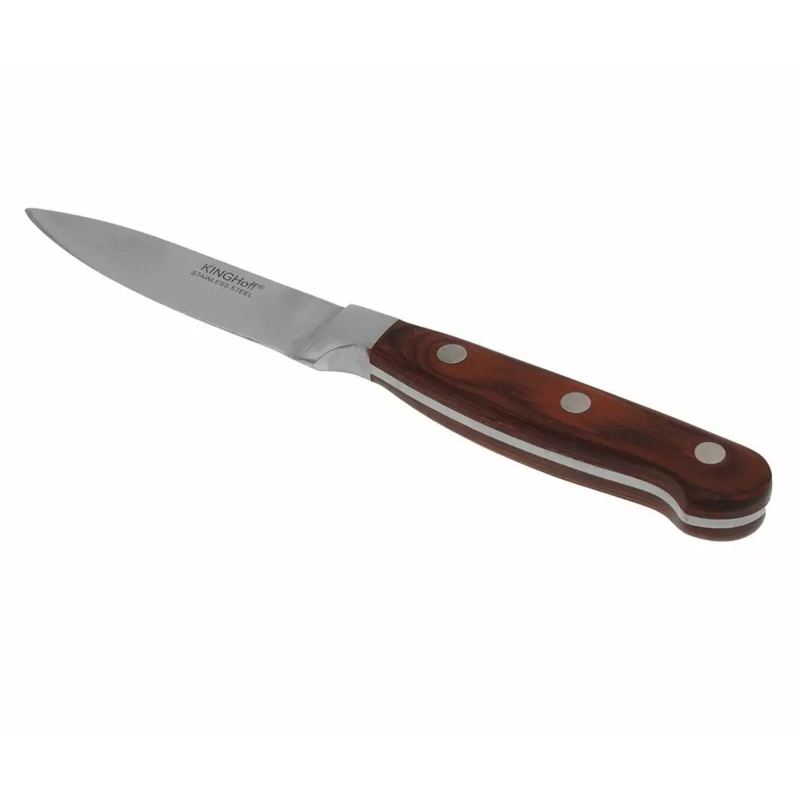 STALOWY NÓŻ DO OBIERANIA KINGHOFF KH-3436 8,5cm - obrazek 3