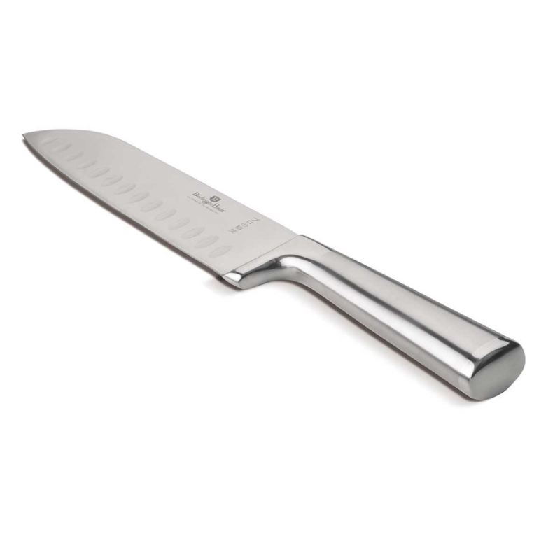 STALOWY NÓŻ SANTOKU BERLINGER HAUS 17,5cm BH-2823 - obrazek 3