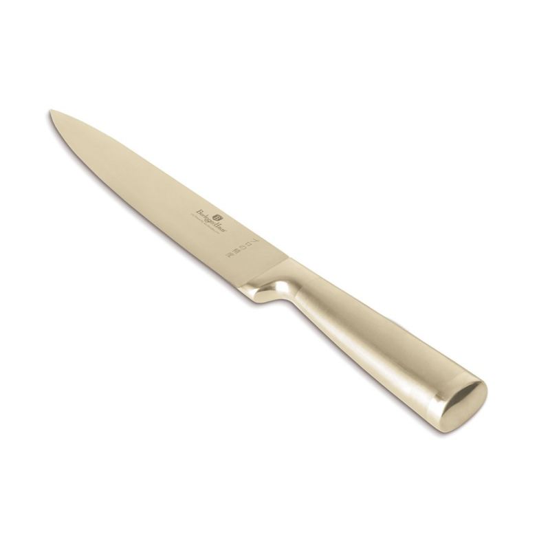 STALOWY NÓŻ DO FILETOWANIA BERLINGER HAUS 22cm BH-2931 GOLD - obrazek 4