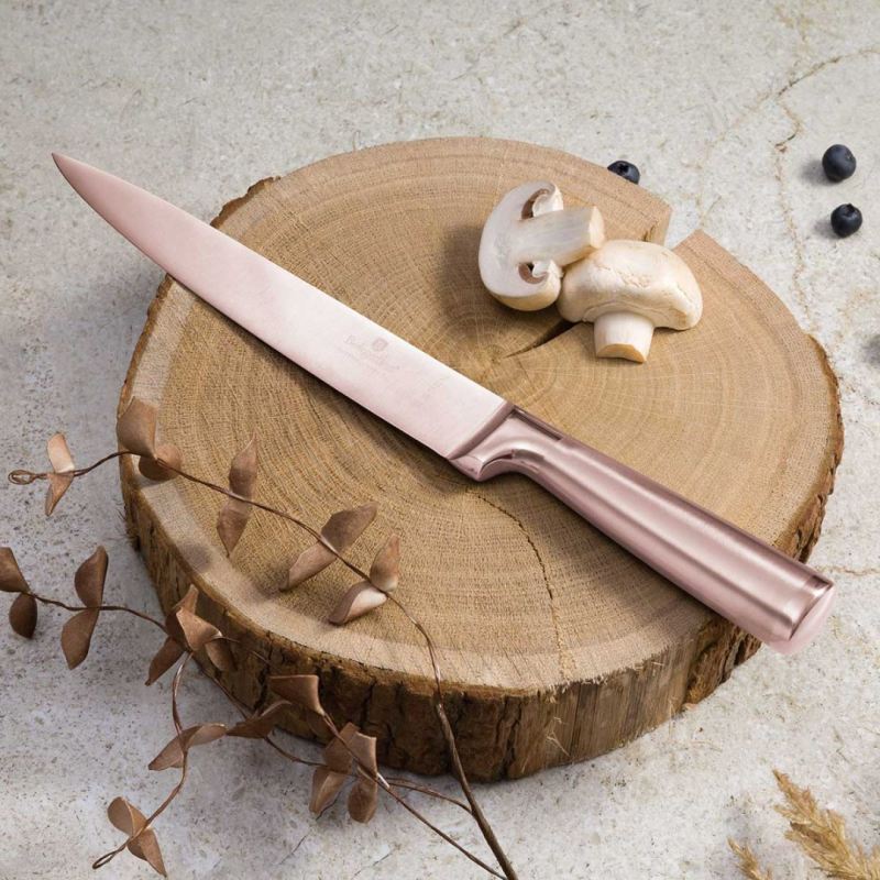 STALOWY NÓŻ DO FILETOWANIA BERLINGER HAUS 22cm BH-2937 ROSE GOLD - obrazek 3
