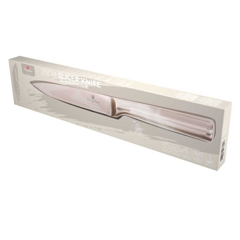 STALOWY NÓŻ DO FILETOWANIA BERLINGER HAUS 22cm BH-2937 ROSE GOLD - obrazek 6