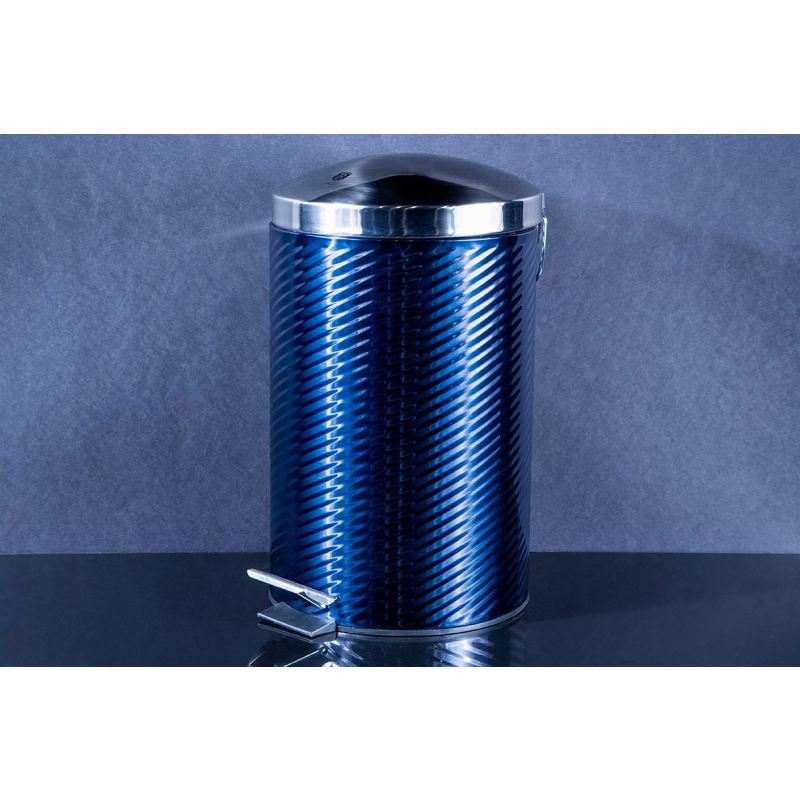 STALOWY KOSZ NA ŚMIECI 12L BERLINGER HAUS BH-6436 AQUAMARINE - obrazek 3