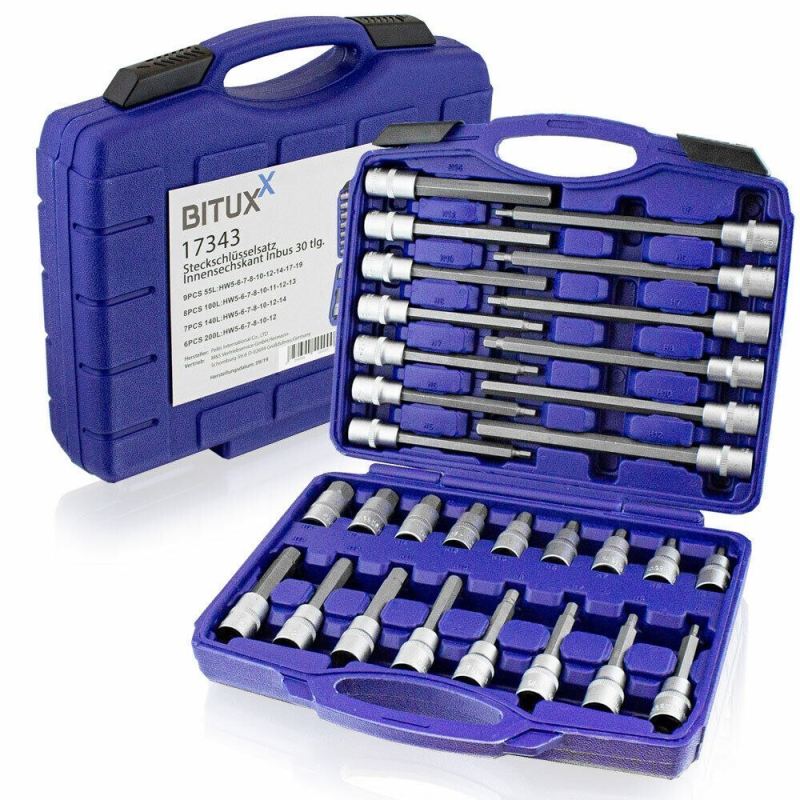ZESTAW KLUCZY NASADOWYCH WEWNĘTRZNYCH, TORX NASADKI 88 ELEMENTÓW - obrazek 3