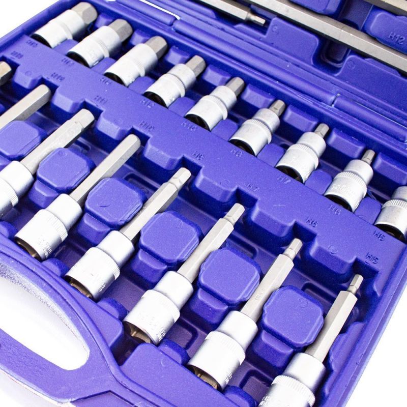 ZESTAW KLUCZY NASADOWYCH WEWNĘTRZNYCH, TORX NASADKI 88 ELEMENTÓW - obrazek 6