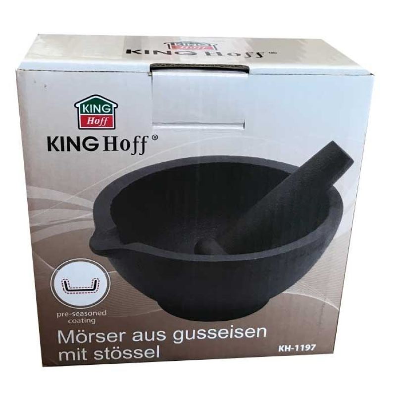 MOŹDZIERZ KUCHENNY ŻELIWNY KINGHOFF KH-1197 - obrazek 5