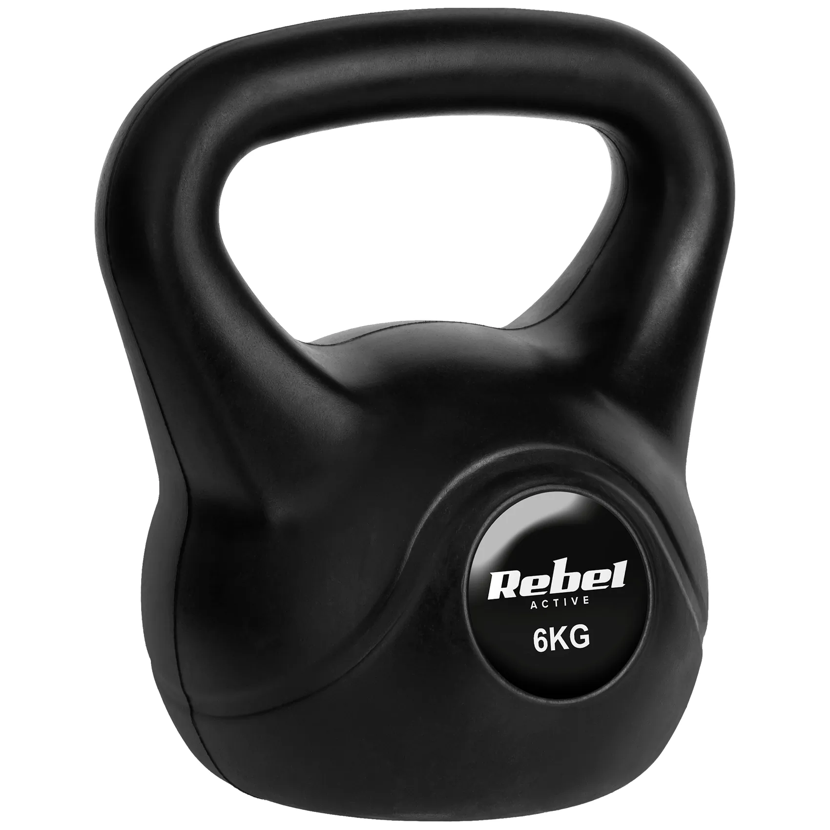 Kettlebell bitumiczny 6 kg REBEL ACTIVE