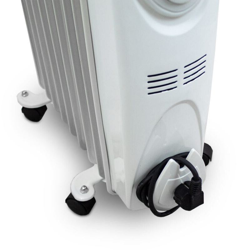 BITUXX Elektryczny grzejnik olejowy 2000 Watt 9 żeber - obrazek 4
