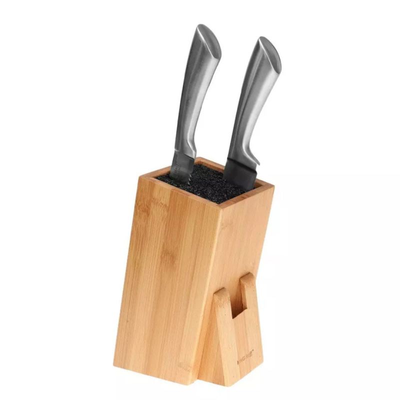 BAMBUSOWY BLOK STOJAK NA NOŻE KUCHENNE KINGHOFF KH-1558 - obrazek 6