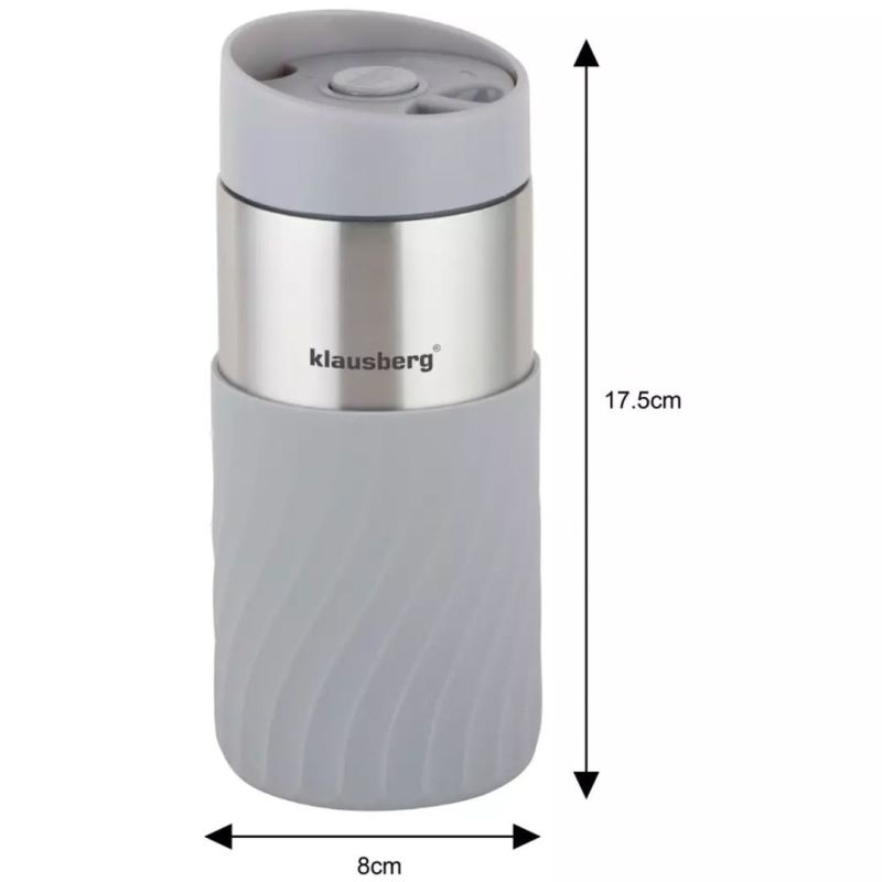 TERMICZNY KUBEK 300ml CLICK CLACK KLAUSBERG KB-7630 - obrazek 5