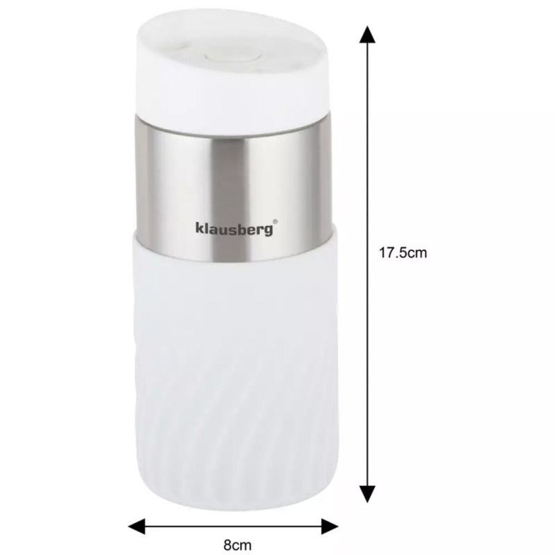TERMICZNY KUBEK 300ml CLICK CLACK KLAUSBERG KB-7631 - obrazek 5