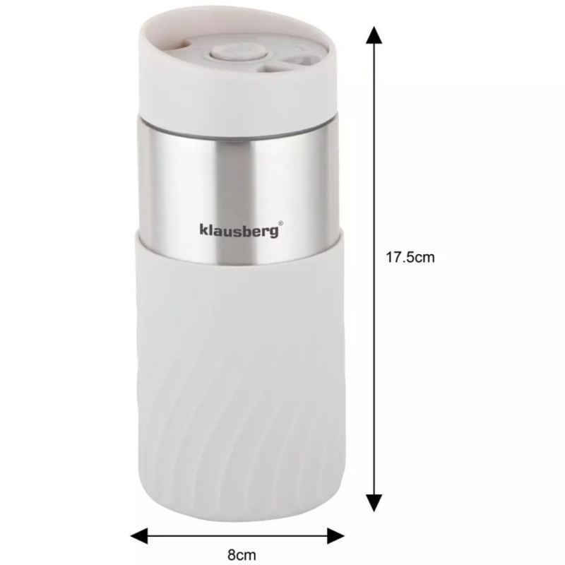 TERMICZNY KUBEK 300ml CLICK CLACK KLAUSBERG KB-7632 - obrazek 4
