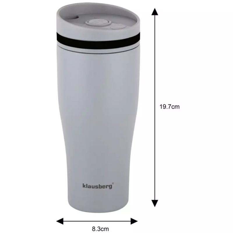 TERMICZNY KUBEK 380ml CLICK CLACK KLAUSBERG KB-7618 - obrazek 5