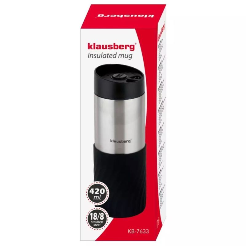 TERMICZNY KUBEK 400ml CLICK CLACK KLAUSBERG KB-7633 - obrazek 4
