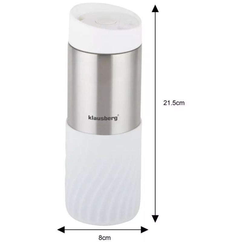 TERMICZNY KUBEK 400ml CLICK CLACK KLAUSBERG KB-7635 - obrazek 6